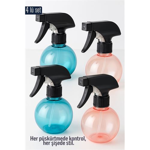 Boş Sprey Şişe 4 x 250 ml 4 ADET 250 ml Renkli Sprey Şişe – 4’lü Çok Amaçlı Set. Ev Ürünleri ve Püskürtücü Sprey Şişe. Boş Sprey Şişe 4 x 250 ml 4 ADET 250 ml Renkli Sprey Şişe – 4’lü Çok Amaçlı Set. Ev Ürünleri ve Püskürtücü Sprey Şişe.