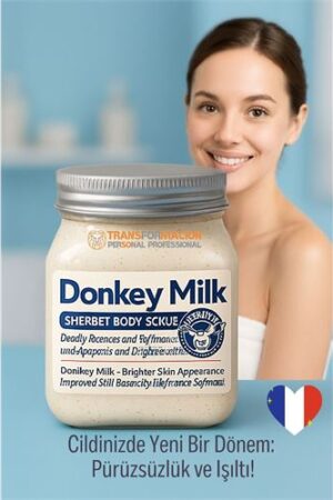 Donkey Milk Vücut Peelingi 500 ml - Ölü Deri Temizleyici