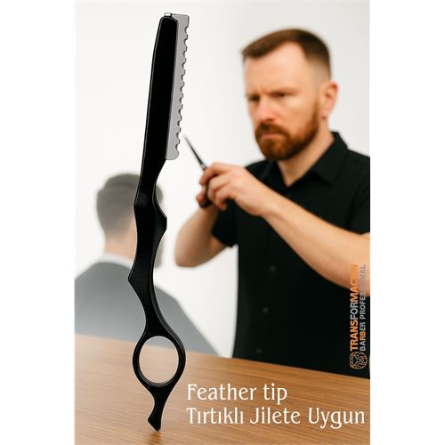 Feather Tip Jiletli Ustura Profesyonel Alüminyum Metal. Kuaför Berber ve Tarak ve Makaslar. Feather Tip Jiletli Ustura Profesyonel Alüminyum Metal. Kuaför Berber ve Tarak ve Makaslar.