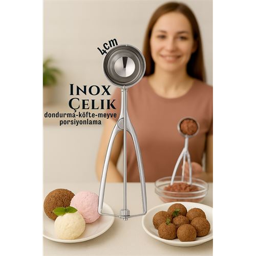 Inox 4 cm Dondurma Kaşığı - Karpuz Kurabiye Köfte Helva Porsiyonlama. Mutfak Ürünleri ve Kaşıklar. Inox 4 cm Dondurma Kaşığı - Karpuz Kurabiye Köfte Helva Porsiyonlama. Mutfak Ürünleri ve Kaşıklar.