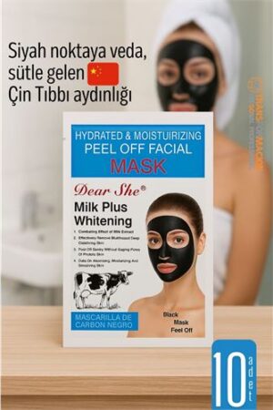 Milk Plus Siyah Maske – Yüz Maskesi Peel-Off