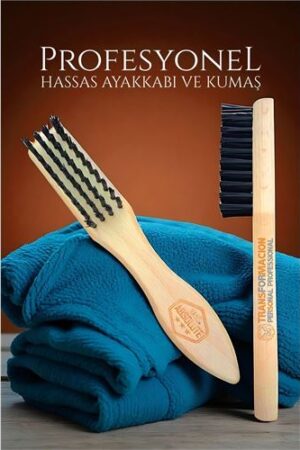 Nubuk Süet Paça Fırçası - Hassas Ayakkabılar İçin Profesyonel Fırça. Kişisel Ürünler ve Kişisel Ürünler.