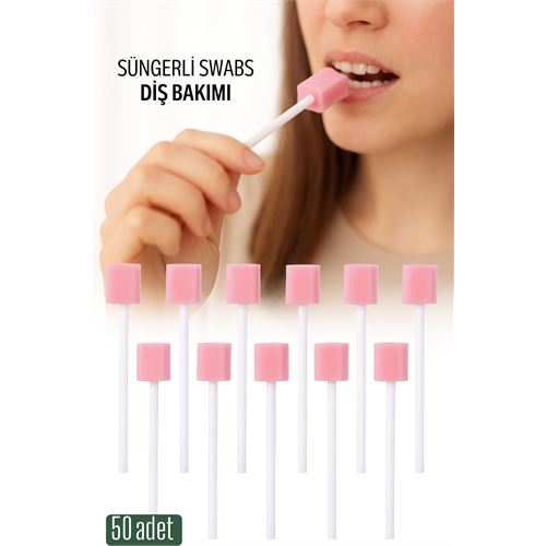 Süngerli Swab - Ağız ve Diş Bakım Çubuğu - 50 Adet. Kişisel Ürünler ve Sağlık. Süngerli Swab - Ağız ve Diş Bakım Çubuğu - 50 Adet. Kişisel Ürünler ve Sağlık.