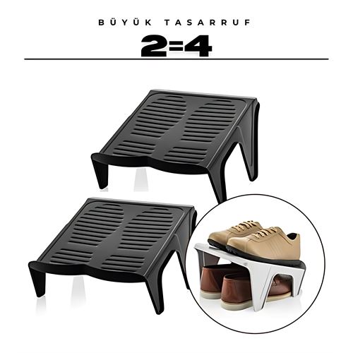 2'li Ayakkabı Düzenleyici Twin Set – Çift Katlı Tasarım | Dolap İçi Alan Tasarrufu | Kaymaz Yüzey. Kişisel Ürünler ve Ayakkabı Bakımı. 2'li Ayakkabı Düzenleyici Twin Set – Çift Katlı Tasarım | Dolap İçi Alan Tasarrufu | Kaymaz Yüzey. Kişisel Ürünler ve Ayakkabı Bakımı.