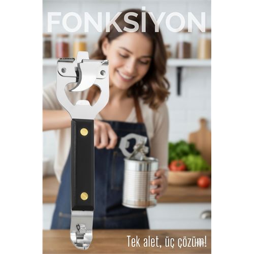 3’ü 1 Arada Konserve Açacağı – Şişe Açacağı ve Kapak Kaldıracı Paslanmaz Çelik. Mutfak Ürünleri ve Açacaklar. 3’ü 1 Arada Konserve Açacağı – Şişe Açacağı ve Kapak Kaldıracı Paslanmaz Çelik. Mutfak Ürünleri ve Açacaklar.