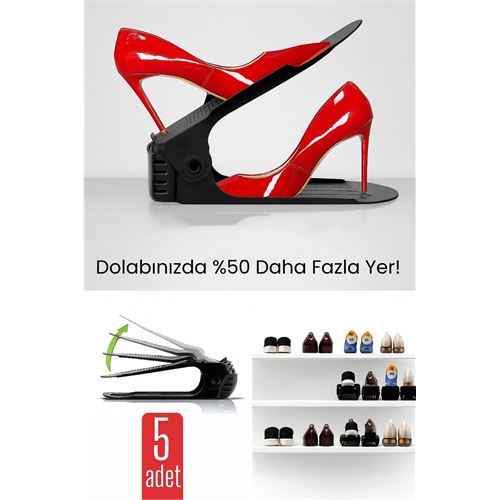 5’li Ayakkabı Düzenleyici Set – Çift Katlı Tasarım | Dolap İçi Alan Tasarrufu | Ayarlanabilir Yükseklik. Kişisel Ürünler ve Ayakkabı Bakımı. 5’li Ayakkabı Düzenleyici Set – Çift Katlı Tasarım | Dolap İçi Alan Tasarrufu | Ayarlanabilir Yükseklik. Kişisel Ürünler ve Ayakkabı Bakımı.