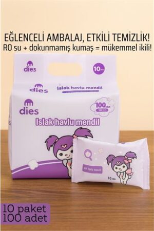 Dies Islak Mendil -RO Saf Su & Dokunmamış Kumaşlı