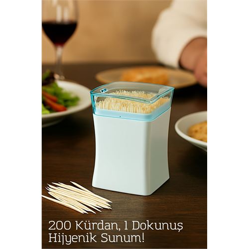 200’lü Pratik Kutulu Kürdanlık – Hijyenik Dağıtım Mekanizmalı | Şık ve Pratik Kürdan Kutusu. Mutfak Ürünleri ve Mutfak Ekipmanları. 200’lü Pratik Kutulu Kürdanlık – Hijyenik Dağıtım Mekanizmalı | Şık ve Pratik Kürdan Kutusu. Mutfak Ürünleri ve Mutfak Ekipmanları.