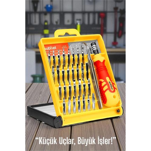 32 Parça Hassas Tornavida Seti – Manyetik Uçlu | Elektronik 32 Parça Hassas Tornavida Seti – Manyetik Uçlu | Elektronik