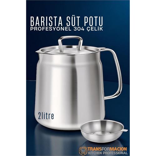 Barista Süt Potu- Filtreli Çok Amaçlı Pot - Yağ Filtresi Profesyonel 304 Paslanmaz Çelik. Oto-Hırdavat ve Testereler. Barista Süt Potu- Filtreli Çok Amaçlı Pot - Yağ Filtresi Profesyonel 304 Paslanmaz Çelik. Oto-Hırdavat ve Testereler.