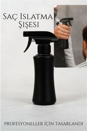 Berber Kuaför Saç Islatma Şişesi 300 ml Valf Sistemli