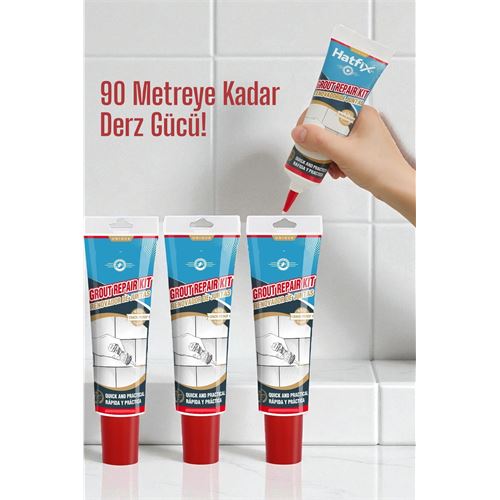 Beyaz Derz Dolgu Macunu Fayans Arası Temizlik ve Yenileme Çözümü 90 Metre. Ev Ürünleri ve Banyo WC. Beyaz Derz Dolgu Macunu Fayans Arası Temizlik ve Yenileme Çözümü 90 Metre. Ev Ürünleri ve Banyo WC.