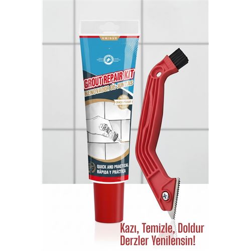 Derz Dolgu Macunu + Çelik Uçlu Derz Kazıyıcı Set | Fayans Arası Temizlik ve Yenileme Çözümü. Oto-Hırdavat ve Törpü ve Eğe Setleri. Derz Dolgu Macunu + Çelik Uçlu Derz Kazıyıcı Set | Fayans Arası Temizlik ve Yenileme Çözümü. Oto-Hırdavat ve Törpü ve Eğe Setleri.