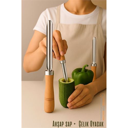 Oyacak - Dolmalık Kabak ve Biber Patlıcan Oyacağı 304 Paslanmaz Çelik. Mutfak Ürünleri ve Çırpıcılar. Oyacak - Dolmalık Kabak ve Biber Patlıcan Oyacağı 304 Paslanmaz Çelik. Mutfak Ürünleri ve Çırpıcılar.