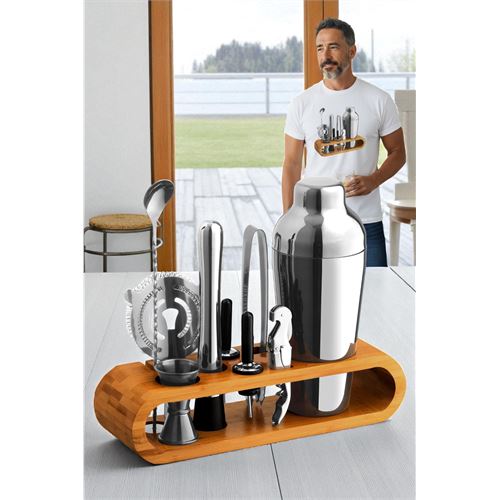 Shaker Kokteyl Set - 10 Parça 750 ML Shaker Coctail Set Bambu Standlı. Kişisel Ürünler ve Hobi Ürünleri. Shaker Kokteyl Set - 10 Parça 750 ML Shaker Coctail Set Bambu Standlı. Kişisel Ürünler ve Hobi Ürünleri.