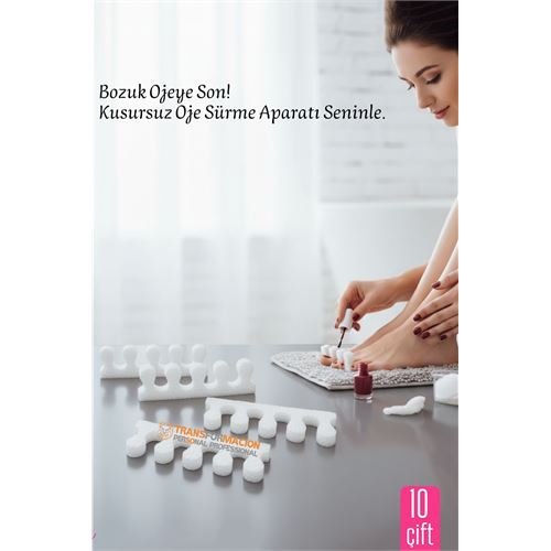 10 Çift Oje Sürme Aparat - Parmak Ayırıcı Sünger Esnek Ayak Aparatı. Kişisel Ürünler ve El Tırnak Bakım ve Aksesuarlar. 10 Çift Oje Sürme Aparat - Parmak Ayırıcı Sünger Esnek Ayak Aparatı. Kişisel Ürünler ve El Tırnak Bakım ve Aksesuarlar.