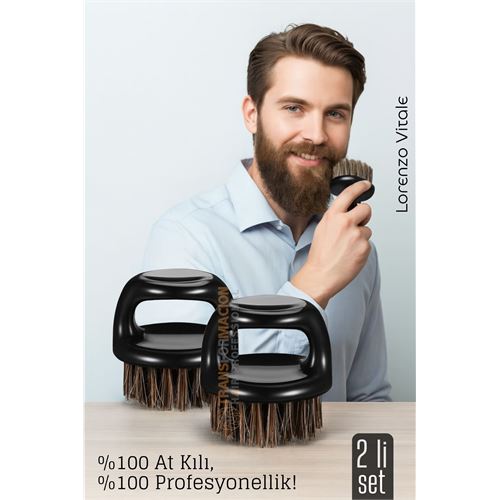 2'li At Kılı Sakal Tarama Fırçası - Sakal Tarağı. Kişisel Ürünler ve Unısex Saç ve Sakal Bakımı. 2'li At Kılı Sakal Tarama Fırçası - Sakal Tarağı. Kişisel Ürünler ve Unısex Saç ve Sakal Bakımı.