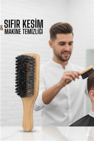 Ahşap Fade Fırça – Berberler İçin Sıfır Kesim ve Makine Temizleme Fırçası. Kişisel Ürünler ve Kişisel Ürünler.