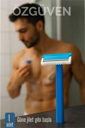 Banyo Jileti Unisex 1 ADET. Kişisel Ürünler ve Kişisel Ürünler.