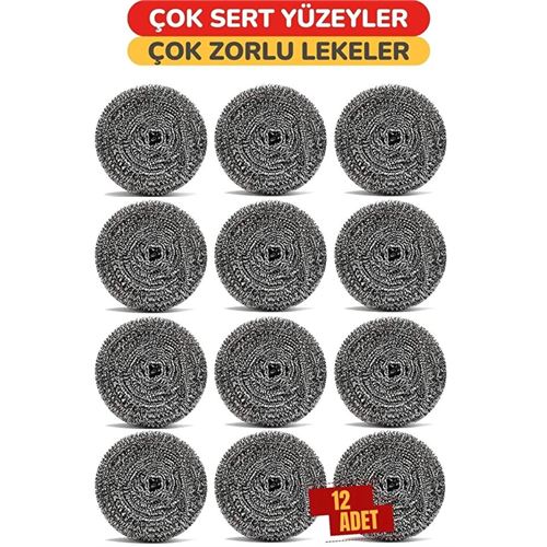 Çelik Bulaşık Ovalama Teli 12 Adet. Mutfak Ürünleri ve Bulaşık Yardımcıları. Çelik Bulaşık Ovalama Teli 12 Adet. Mutfak Ürünleri ve Bulaşık Yardımcıları.