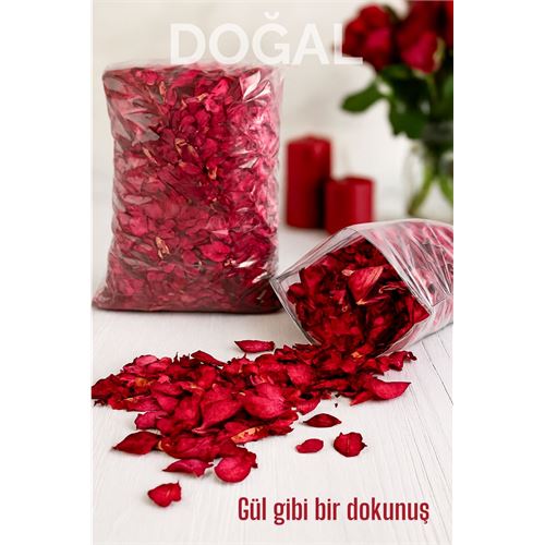 Doğal Kurutulmuş Gül Yaprakları – Dekoratif Doğal Kurutulmuş Gül Yaprakları – Dekoratif