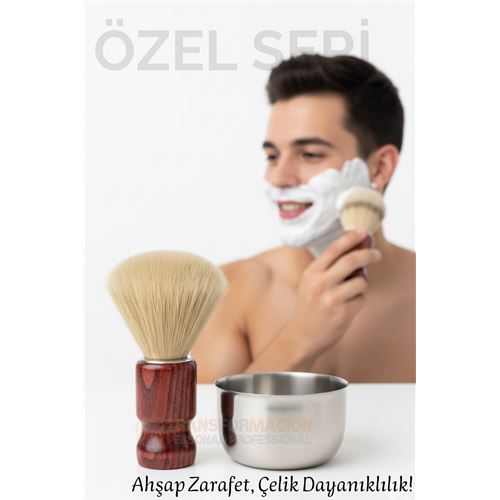 Klasik Tıraş Seti – Ahşap Saplı Fırça & 304 Paslanmaz Çelik Tıraş Tası. Kişisel Ürünler ve Tıraş Ürünleri. Klasik Tıraş Seti – Ahşap Saplı Fırça & 304 Paslanmaz Çelik Tıraş Tası. Kişisel Ürünler ve Tıraş Ürünleri.