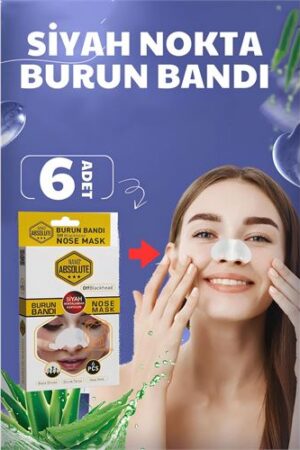 Nano Burun Siyah Nokta Bandı Absolute Professional 6 ADET. Oto-Hırdavat ve Testereler.