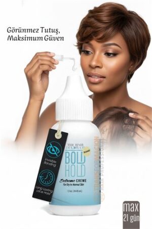 Protez Saç Yapıştırıcı - Peruk ve Keratin Kaynak Saç İçin Görünmez ve Uzun Süreli Yapıştırıcı  Bold Hold . Kişisel Ürünler ve Kişisel Ürünler.