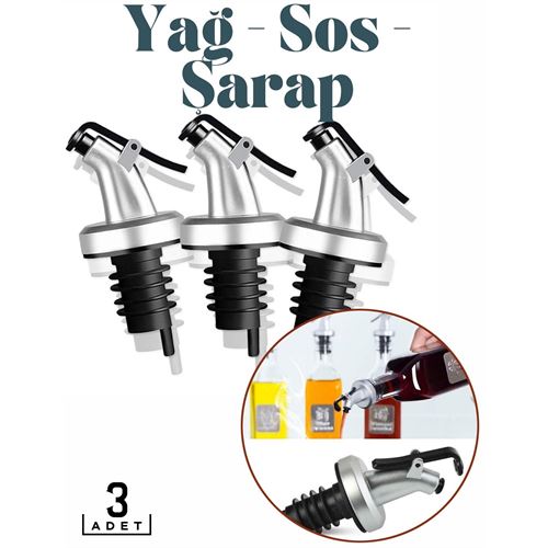 Şişe Tıpa Dağıtıcı Akış Seti 3'lü BiancoLilla Design. Mutfak Ürünleri ve Mutfak Ekipmanları. Şişe Tıpa Dağıtıcı Akış Seti 3'lü BiancoLilla Design. Mutfak Ürünleri ve Mutfak Ekipmanları.