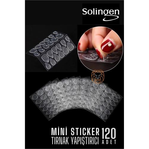 Tırnak Yapıştırıcı Solingen Mini Sticker 120 Adet. Kuaför Berber ve Kuaför Malzemeleri. Tırnak Yapıştırıcı Solingen Mini Sticker 120 Adet. Kuaför Berber ve Kuaför Malzemeleri.
