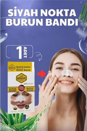 Absolute Burun Siyah Nokta Bandı 1 ADET. Kişisel Ürünler ve Kişisel Ürünler.