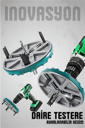 Ayarlanabilir Daire Testere Ucu 45–130 mm | Profesyonel Delme Aparatı. Oto-Hırdavat ve Oto ve Hırdavat Ürünleri.
