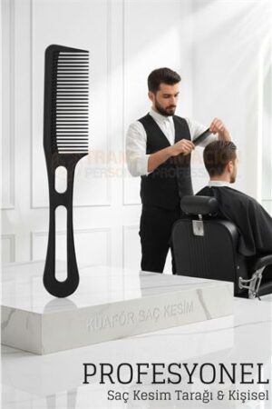 Kuaför Saç Kesim Tarağı - Profesyonel   Tasarım Berber Kesim Tarağı. Kişisel Ürünler ve Kişisel Ürünler.