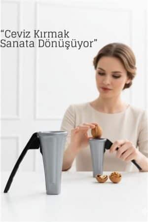 Metal Konik Fındık ve Ceviz Kırıcı - Döküm Ceviz Fındık Kıracağı. Mutfak Ürünleri ve Mutfak Ekipmanları.