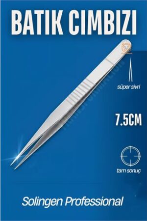 Micro İnce Uçlu Batık Cımbızı Kirpik Cımbızı Solingen Professional. Oto-Hırdavat ve Oto ve Hırdavat Ürünleri.