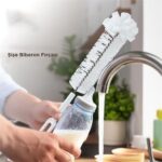 Premium Lüks Şişe ve Biberon Fırçası - Ultra Dayanıklı Profesyonel Temizlik & Kristal Parlaklık - Görsel 3