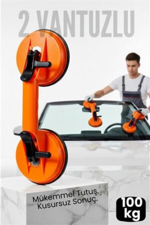Profesyonel 100 KG Kilitli Vantuzlu Ağır Cam Seramik Fayans Mermer Kaldırıcı 115 mm. Oto-Hırdavat ve Oto ve Hırdavat Ürünleri.