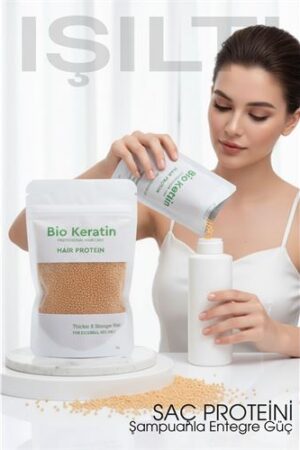 Saç Bakım Proteini Yıpranmış Saçlar İçin 50g Hair Protein. Kişisel Ürünler ve Kişisel Ürünler.