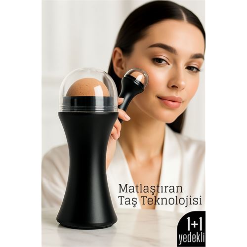 Volkanik Taşlı Yağ Emici Yüz Roller - + Yedek Taşlı Set – Ciltteki Yağı Anında Al Volkanik Taşlı Yağ Emici Yüz Roller - + Yedek Taşlı Set – Ciltteki Yağı Anında Al