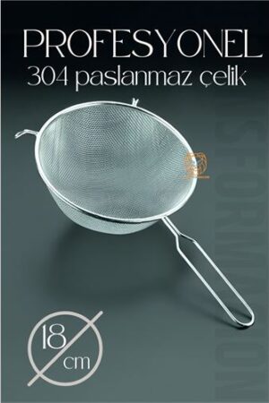 18 Cm Süzgeç 304 Paslanmaz Çelik. Oto-Hırdavat ve Testereler.
