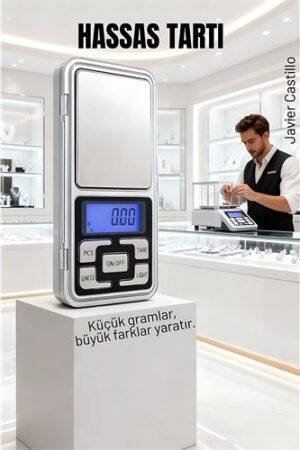 Hassas Cep Tartısı 0.01g - 200g | Kuyumcu & Mutfak Tipi Profesyonel Dijital Ölçüm Cihazı  . Oto-Hırdavat ve Oto ve Hırdavat Ürünleri.