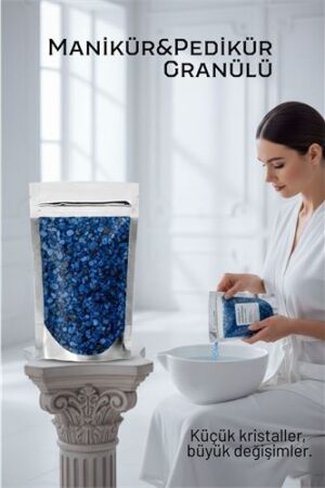 Premium Manikür & Pedikür Tuzu - 400g Yoğun Mineralli El ve Ayak Bakım Granülü. Kişisel Ürünler ve Kişisel Ürünler.