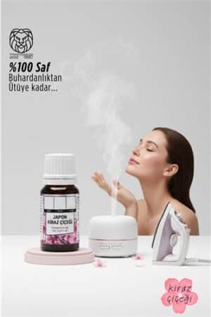 %100 Saf Japon Kiraz Çiçeği Esansı - Ütü