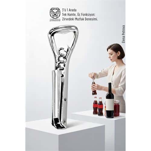3’ü 1 Arada Profesyonel Çelik Tirbüşon: Lüks Şişe ve Kavanoz Açacağı Kombine Set. Mutfak Ürünleri ve Mutfak Ekipmanları. 3’ü 1 Arada Profesyonel Çelik Tirbüşon: Lüks Şişe ve Kavanoz Açacağı Kombine Set. Mutfak Ürünleri ve Mutfak Ekipmanları.