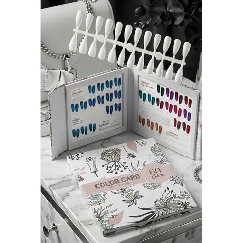 60’lı Profesyonel Nail Art Sunum Kartelası – Lüks Çiçek Desenli Takma Tırnak Teşhir Kitabı. Kişisel Ürünler ve Kişisel Ürünler. 60’lı Profesyonel Nail Art Sunum Kartelası – Lüks Çiçek Desenli Takma Tırnak Teşhir Kitabı. Kişisel Ürünler ve Kişisel Ürünler.