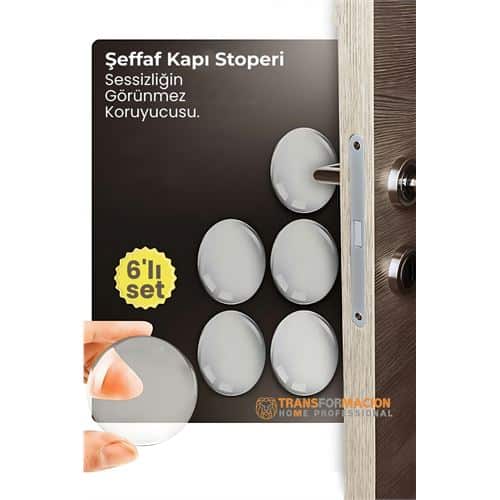 6'lı Kristal Koruma Şeffaf Kapı Stoperi Tampon Seti | Duvar & Mobilya Çarpma Önleyici. Ev Ürünleri ve Ev Ürünleri. 6'lı Kristal Koruma Şeffaf Kapı Stoperi Tampon Seti | Duvar & Mobilya Çarpma Önleyici. Ev Ürünleri ve Ev Ürünleri.