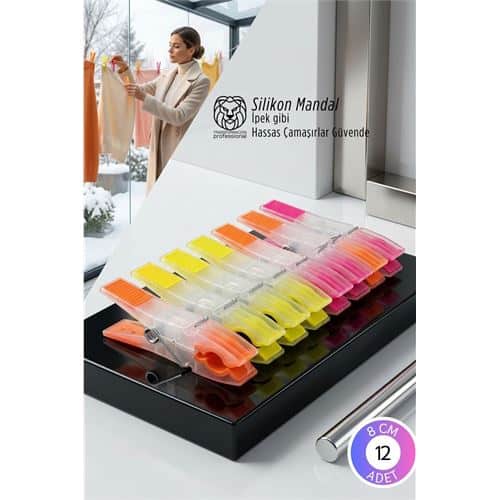 Premium 12'li Silikon Destekli Lüks Mandal Seti – Hassas Kıyafet Koruyucu & İz Yapmayan Modern Tasarım. Kişisel Ürünler ve Kişisel Ürünler. Premium 12'li Silikon Destekli Lüks Mandal Seti – Hassas Kıyafet Koruyucu & İz Yapmayan Modern Tasarım. Kişisel Ürünler ve Kişisel Ürünler.