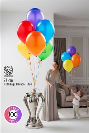 Premium Serisi 23 cm Mat Lateks Balon Seti – 100’lü Profesyonel Etkinlik Paketi. Kişisel Ürünler ve Kişisel Ürünler.