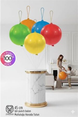 Premium Serisi Punch İpli Balon 40 cm Mat Lateks Balon Seti – 100’lü Profesyonel Etkinlik Paketi . Kişisel Ürünler ve Kişisel Ürünler.