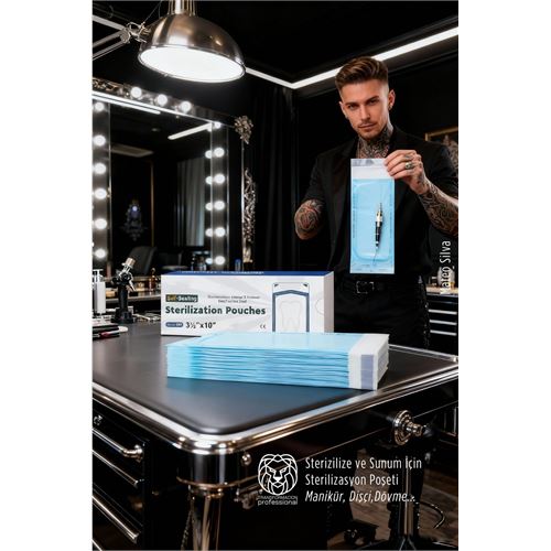 Sterilizasyon Poşeti 1000 Adet - Otoklav Kendinden Yapışkanlı Medikal Poşet 9x26 cm. Kuaför Berber ve Kuaför Malzemeleri. Sterilizasyon Poşeti 1000 Adet - Otoklav Kendinden Yapışkanlı Medikal Poşet 9x26 cm. Kuaför Berber ve Kuaför Malzemeleri.